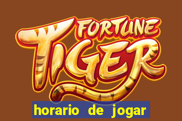 horario de jogar fortune ox