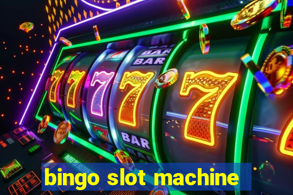 bingo slot machine