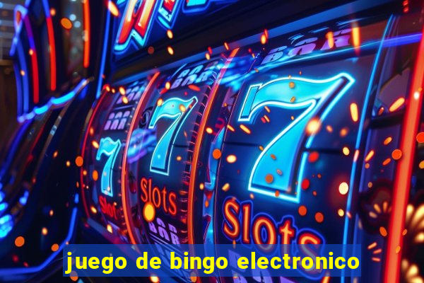 juego de bingo electronico