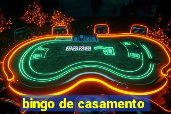 bingo de casamento