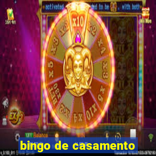 bingo de casamento