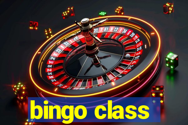 bingo class