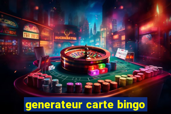 generateur carte bingo