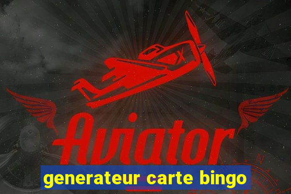 generateur carte bingo