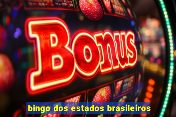 bingo dos estados brasileiros