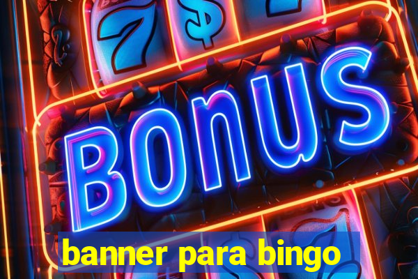 banner para bingo