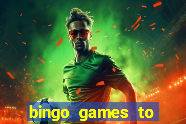 bingo games to play at home