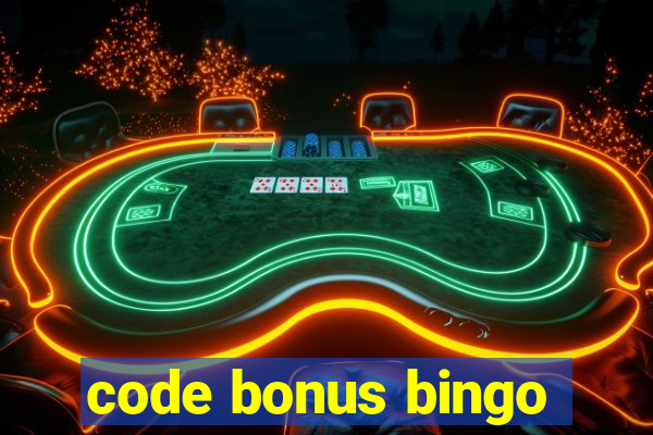 code bonus bingo