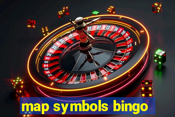 map symbols bingo