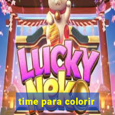 time para colorir