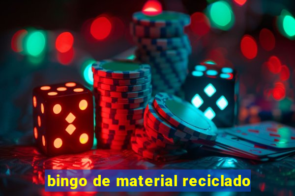 bingo de material reciclado