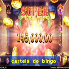 cartela de bingo para imprimir gratis