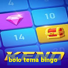 bolo tema bingo