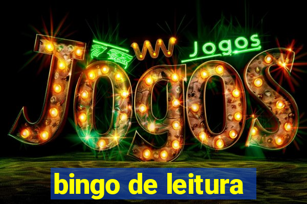 bingo de leitura