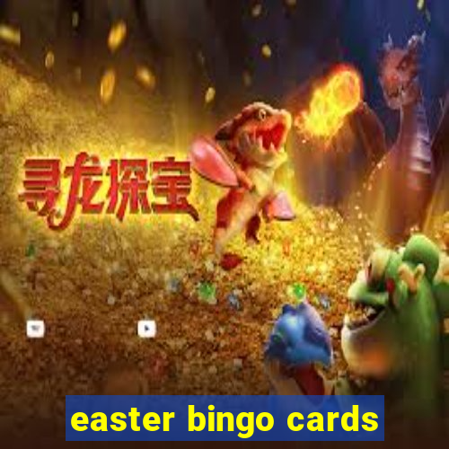 easter bingo cards