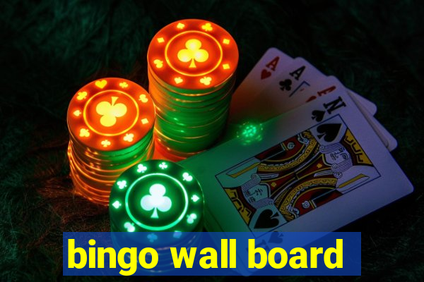 bingo wall board