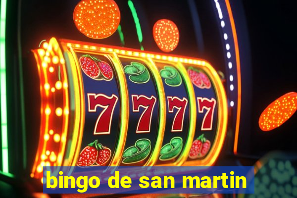 bingo de san martin