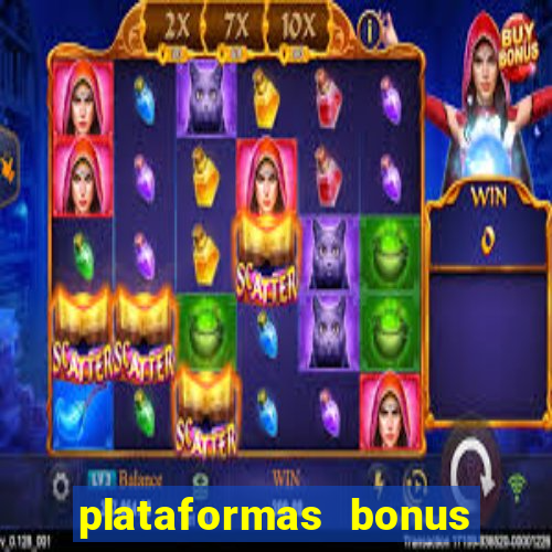 plataformas bonus de cadastro