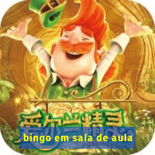 bingo em sala de aula