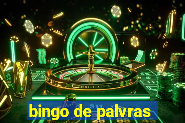 bingo de palvras