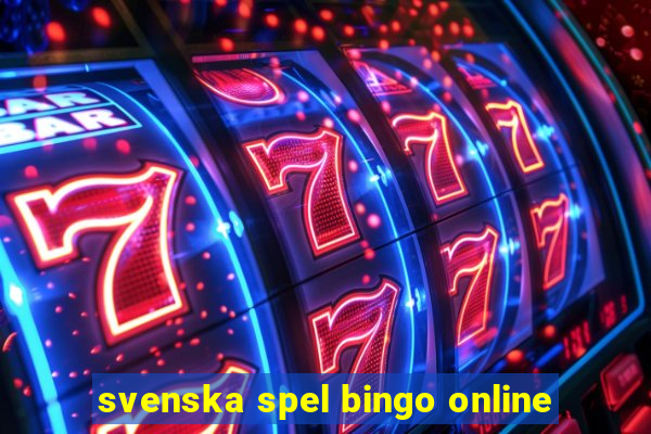 svenska spel bingo online