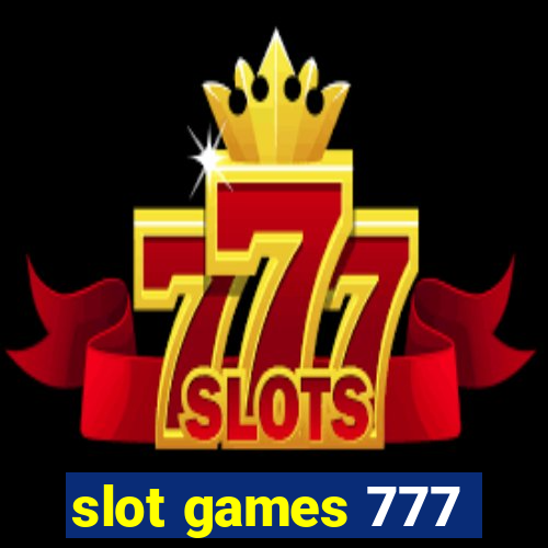 slot games 777