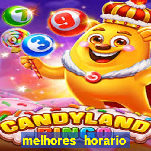 melhores horario fortune tiger