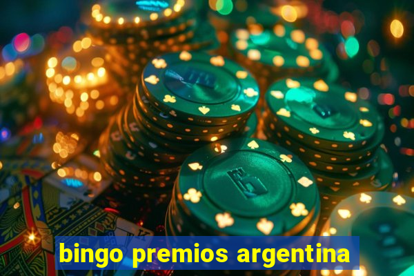 bingo premios argentina