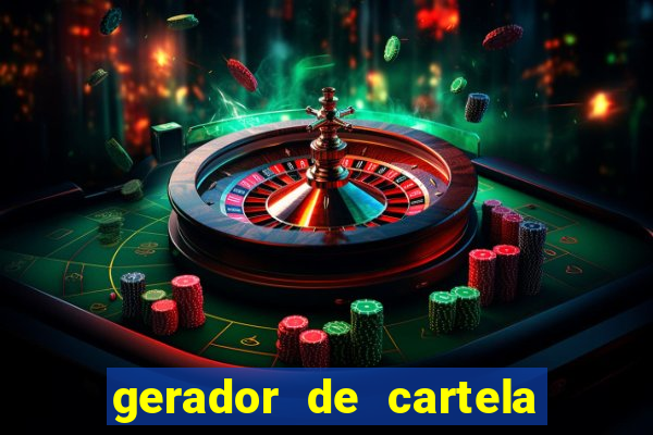 gerador de cartela bingo 1 a 75