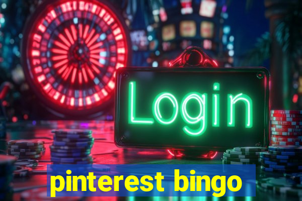 pinterest bingo