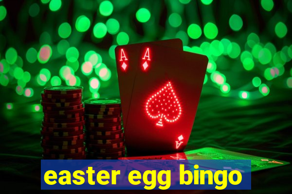 easter egg bingo