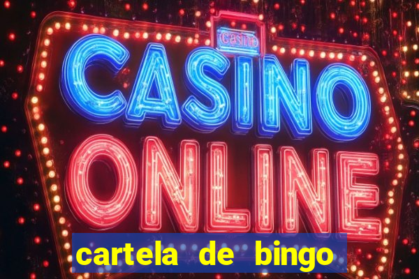 cartela de bingo 75 para imprimir