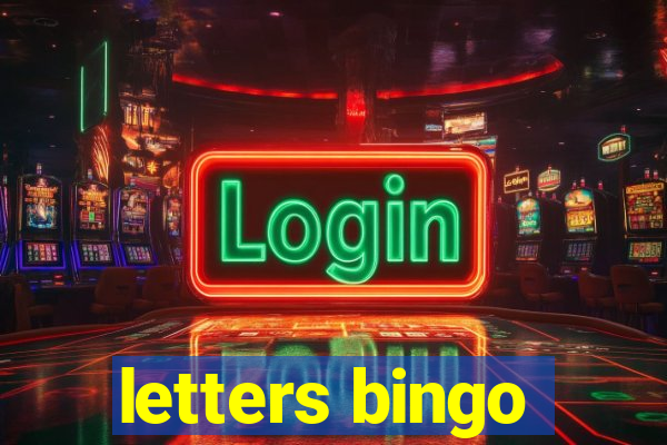 letters bingo