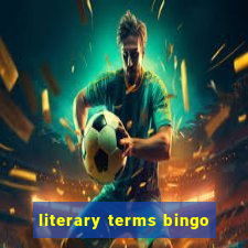 literary terms bingo