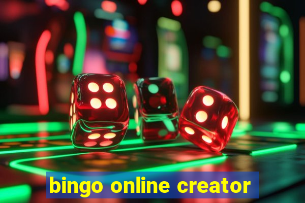 bingo online creator