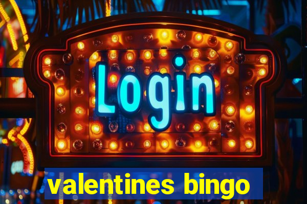 valentines bingo