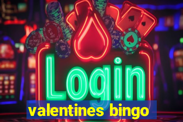 valentines bingo