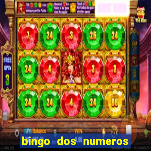 bingo dos numeros de 1 a 30