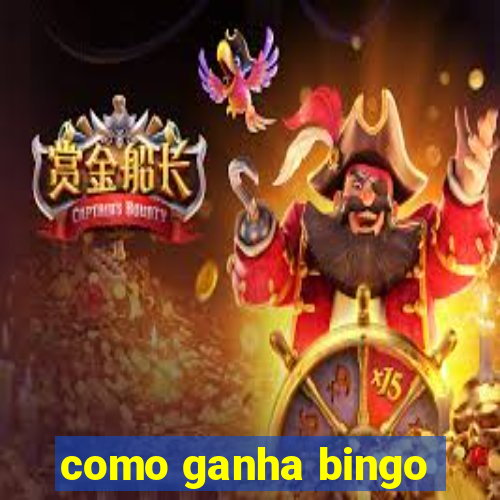 como ganha bingo