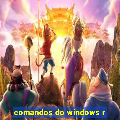 comandos do windows r