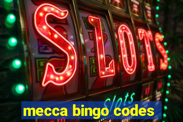 mecca bingo codes