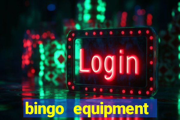 bingo equipment rental near me