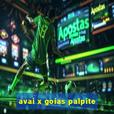 avai x goias palpite