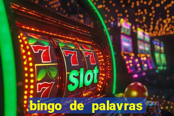 bingo de palavras como fazer