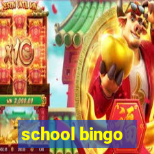 school bingo