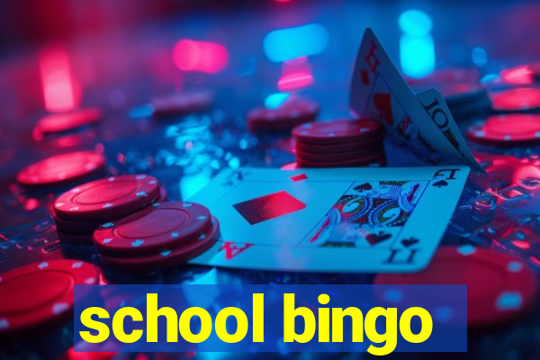 school bingo