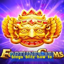 bingo blitz how to level up fast