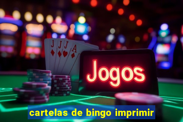 cartelas de bingo imprimir