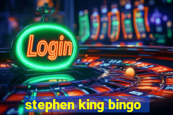 stephen king bingo