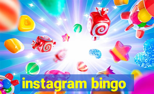 instagram bingo